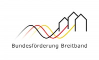 Bundesförderung Breitband BMDV Trikolore - BMVD