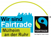 Logo fr der Fairtrade- Town Mlheim an der Ruhr